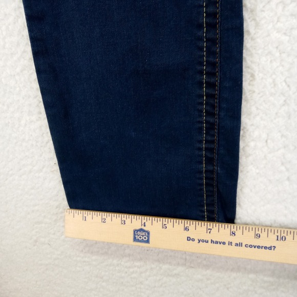 True Religion Becca Mid Rise Bootcut Jeans Women's Size 29 Dark Wash Denim - Picture 6 of 9